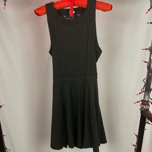 Hollister Little Black Lace Backless Dress
